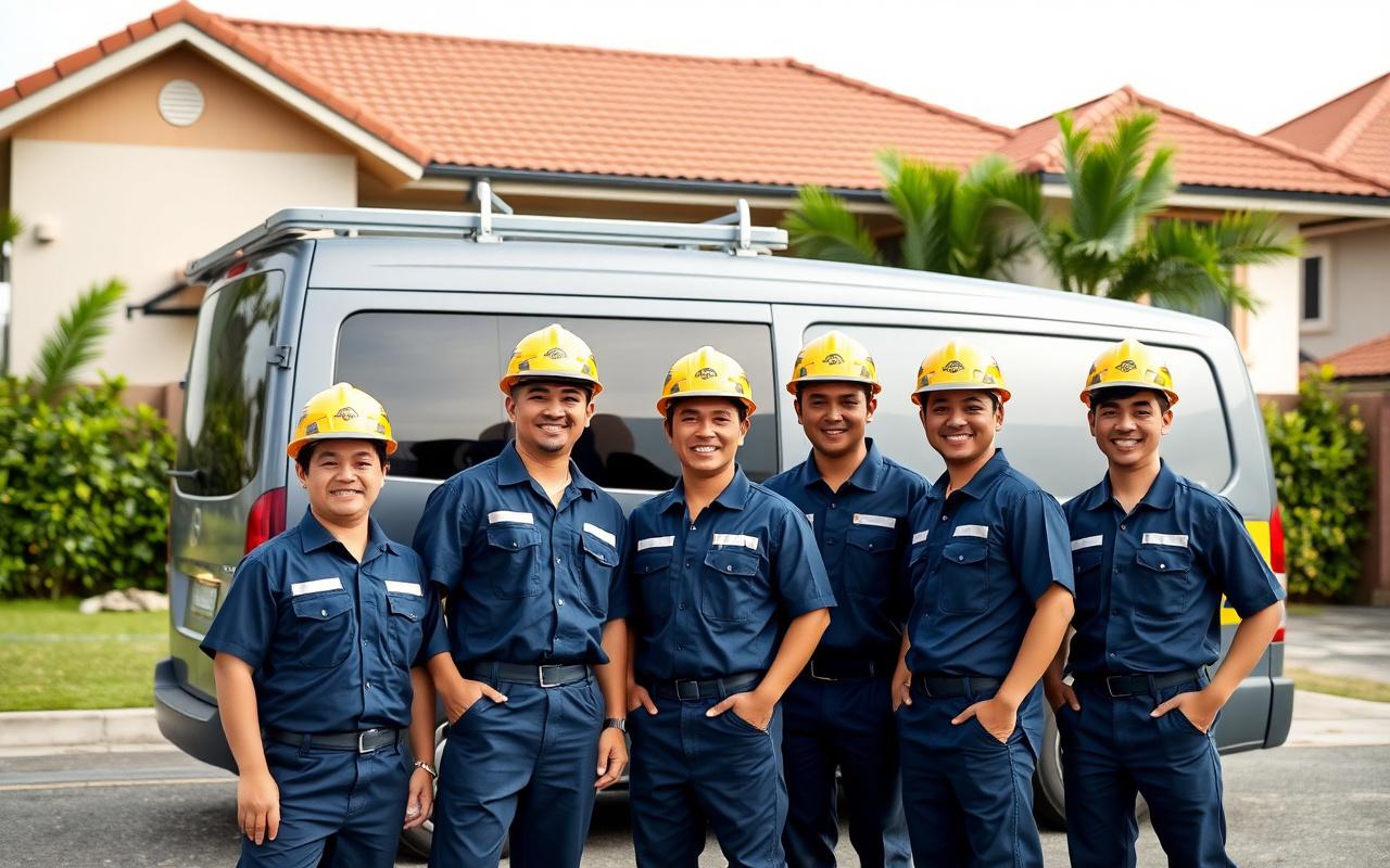 Novablox roofing crew portrait
